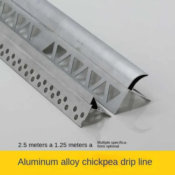 Aluminum Drip Edge 6063 for Roof Water Drainage