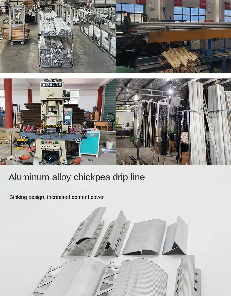 Aluminum Drip Edge 6063 for Roof Water Drainage 8 Case Aluminum Drip Edge 6063 for Roof Water Drainage 002