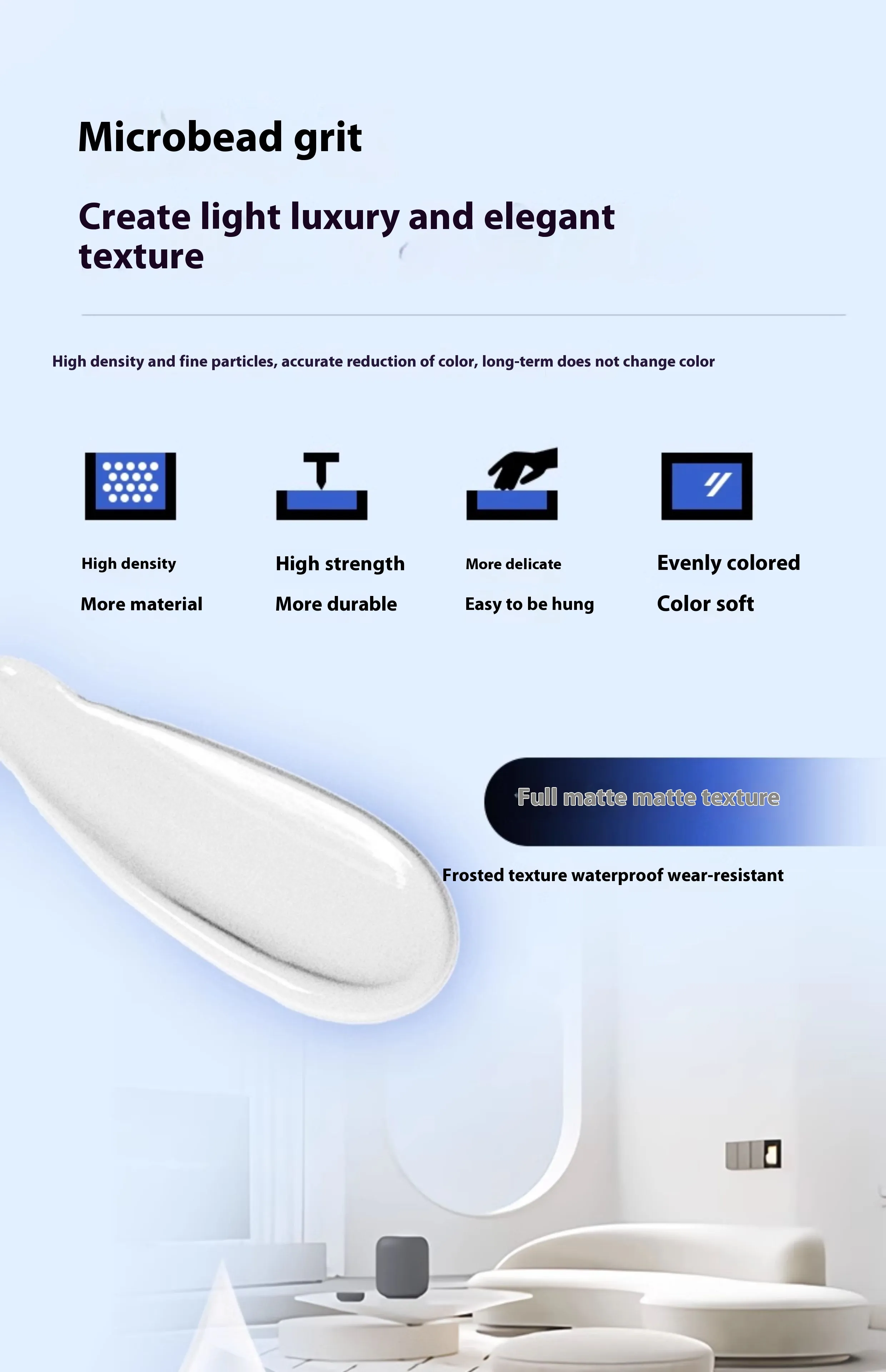 Case Premixed Epoxy Grout 1.5mm 6mm White Gray ANSI A118.3 Waterproof 002