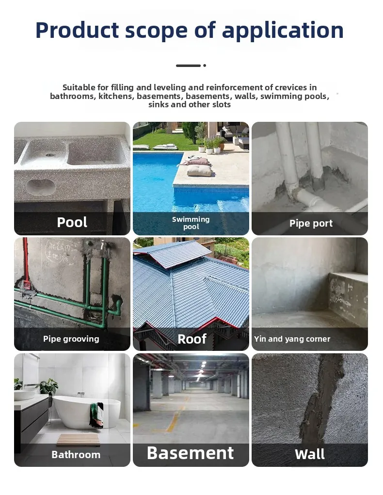Case Waterplug Hydraulic Cement for Leak Repair ASTM C1107 015