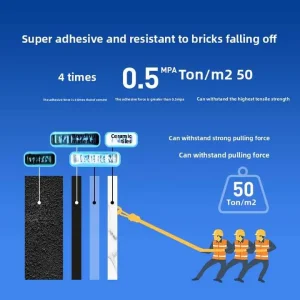 High-Strength Bonding Primer for Tile - White, 1 Gal, ASTM C1305