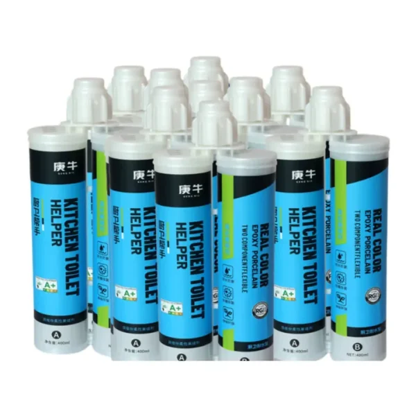 Premium Epoxy Grout 1/8"-1/4" White/Gray ANSI A118.3 Waterproof Tile Joint