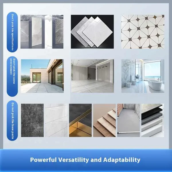 Premium Wall Tile Adhesive 20kg Gray ANSI A118.4 Polymer-Modified