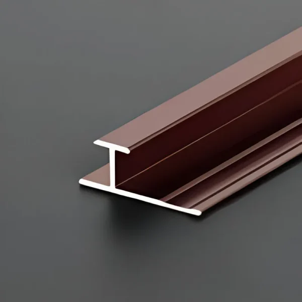 Aluminum H Trim - 5.5mm Face x 7.15mm Leg x 17.6mm OD