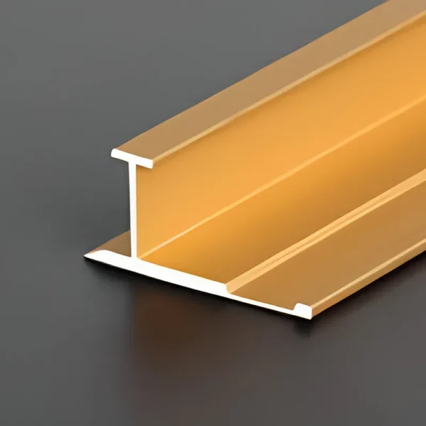 Aluminum Wood Panel H Trim - 9.5mm Face x 11.8mm Leg x 26.2mm OD