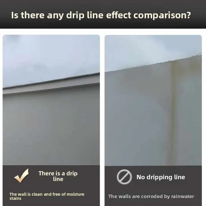 Aluminum Drip Edge Flashing 6063 for Roof Eaves Protection