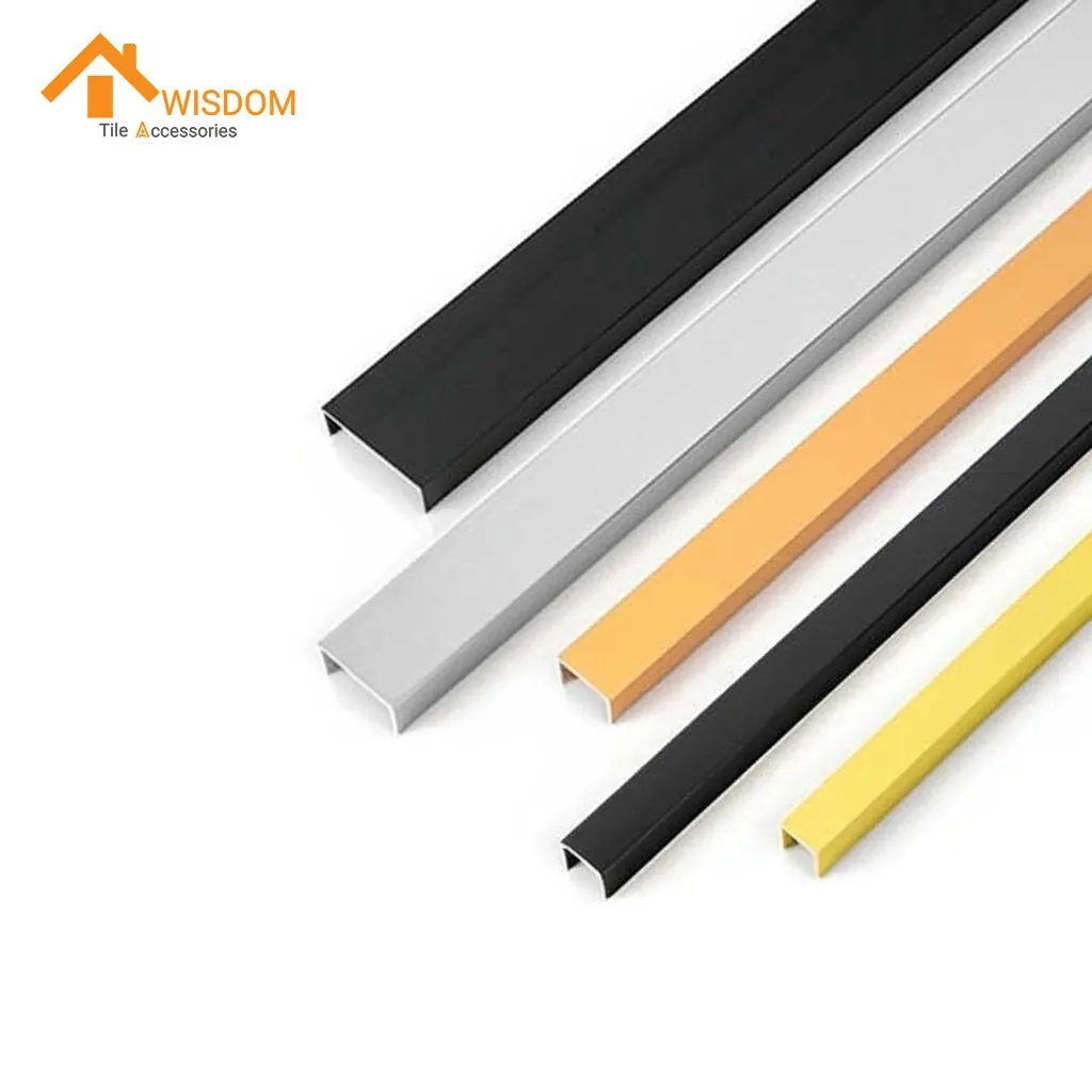 Aluminum Strips for Decoration 6063 U Wall Panel Trim 2 Aluminum Strips for Decoration 6063 U Wall Panel Trim