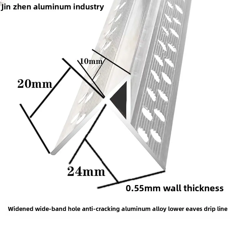 Case Galvanized Steel Drip Edge for Metal Roofing ASTM A653 008