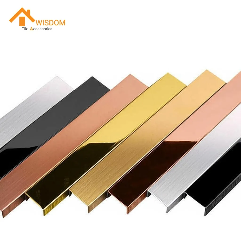 Decorative Edging Strips 6063 Aluminum U Trim