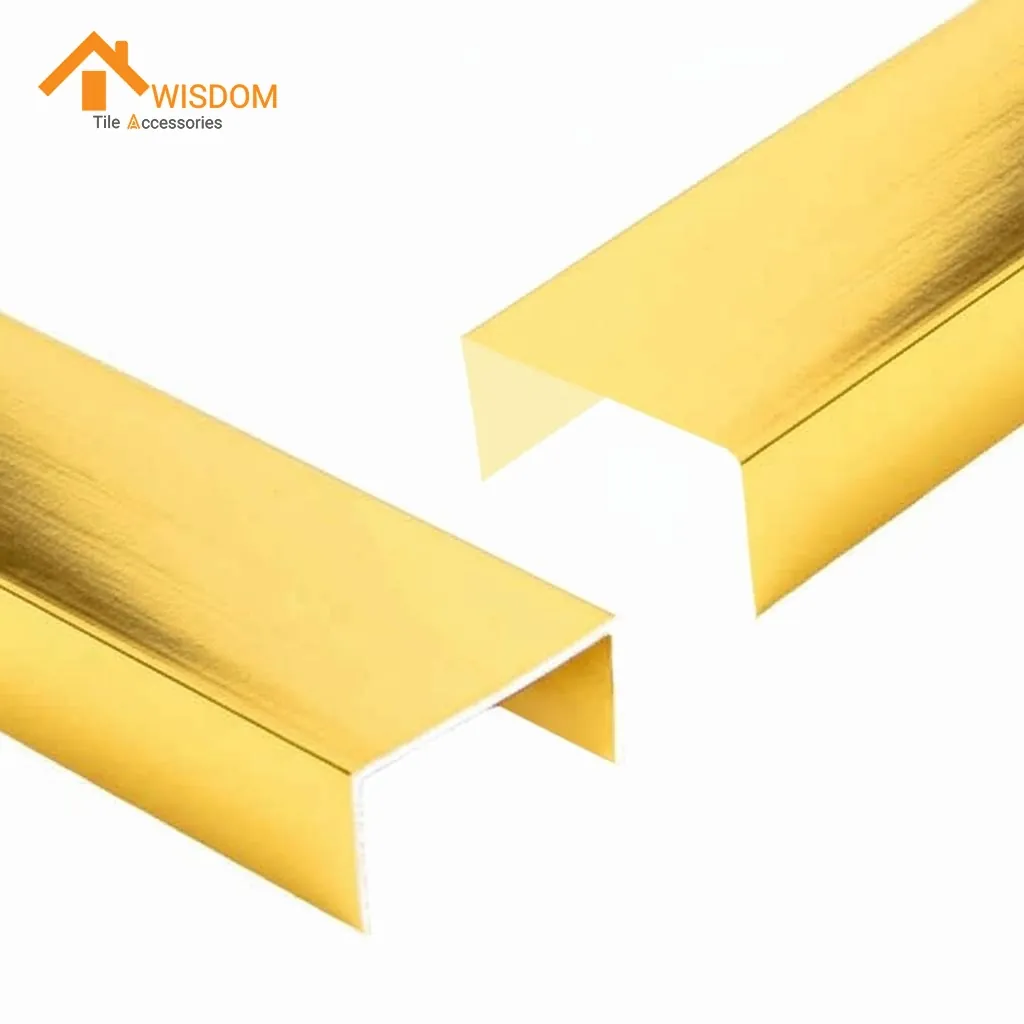 Decorative Edging Strips 6063 Aluminum U Trim