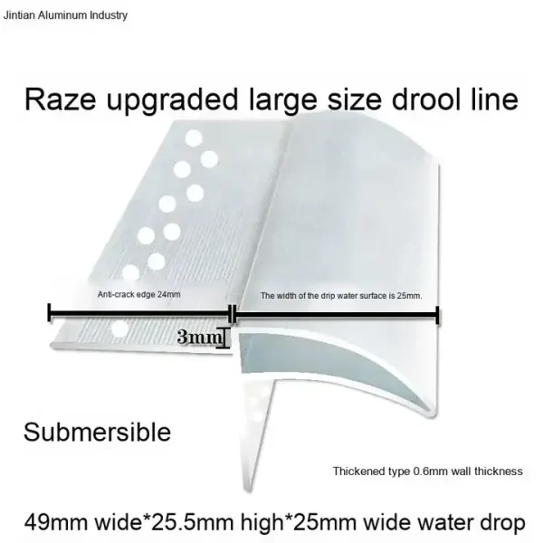Galvanized Steel Drip Edge for Metal Roofing ASTM A653
