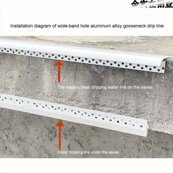 Galvanized Steel Drip Edge for Metal Roofing ASTM A653