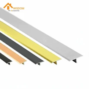 6063 Aluminum T Channel Decorative Tile Trim
