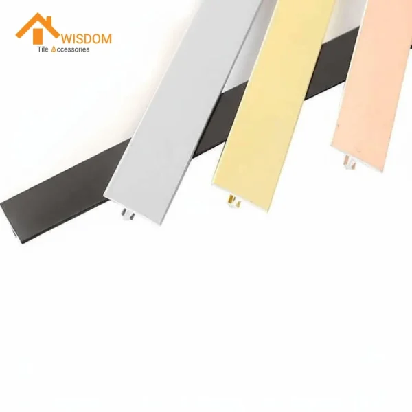 6063 Aluminum T Channel Decorative Tile Trim
