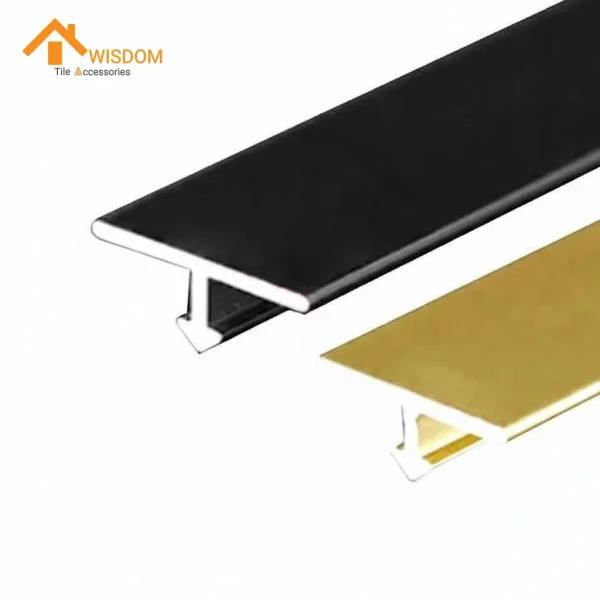 6063 Aluminum T Channel Decorative Tile Trim
