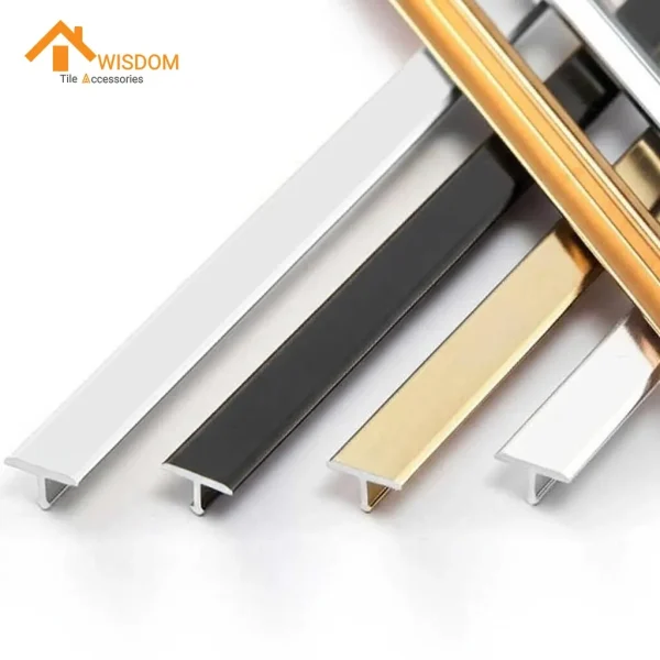 6063 Aluminum Tee for Tile Edging