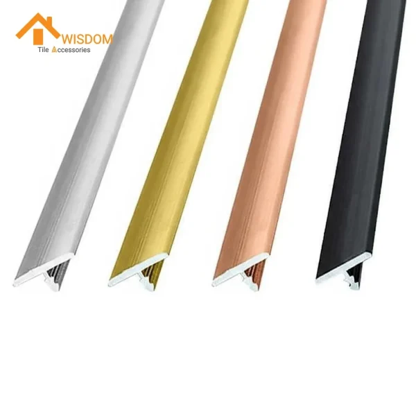 6063 Aluminum Tee for Tile Edging