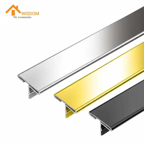 6063 Decorative Aluminum Trim Molding for Tile Edging