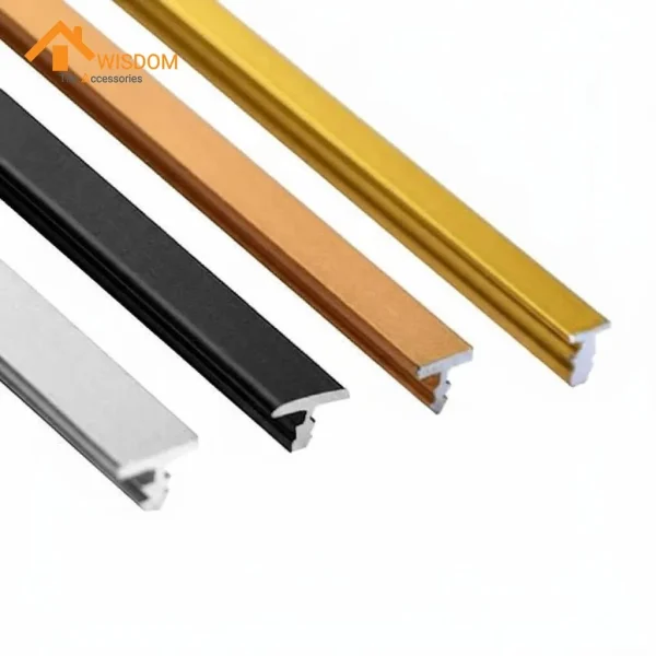 6063 Decorative Aluminum Trim Molding for Tile Edging