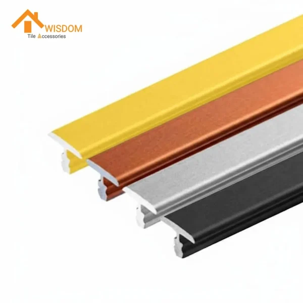 6063 Decorative Aluminum Trim Molding for Tile Edging