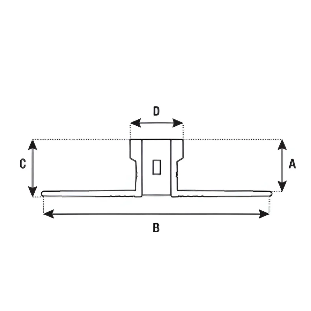 AU Neoprene Aluminium Movement Joints 3M Size