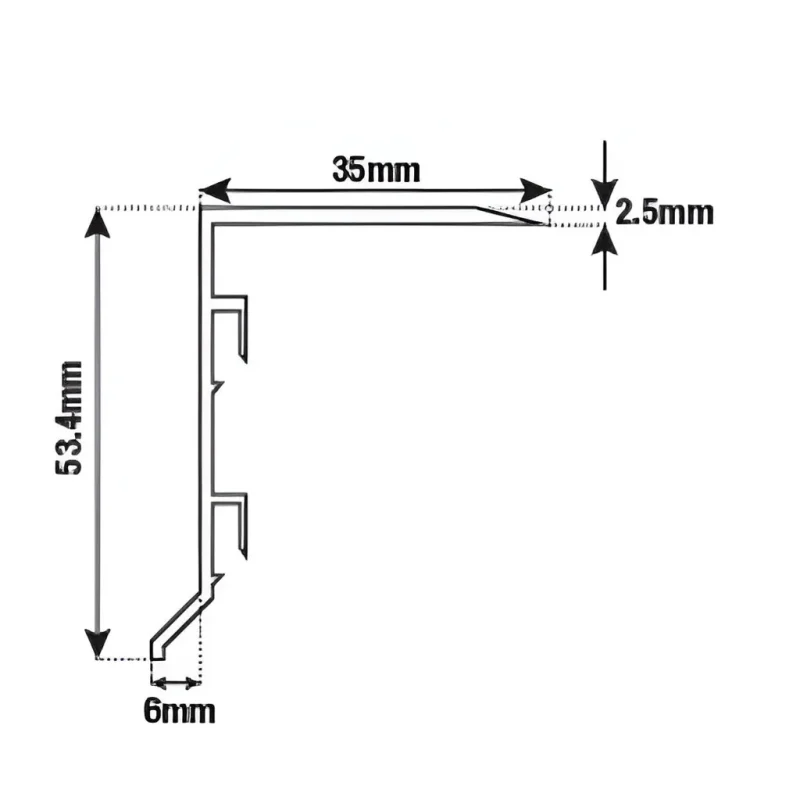 AU Retro Balcony Trim 3M Size