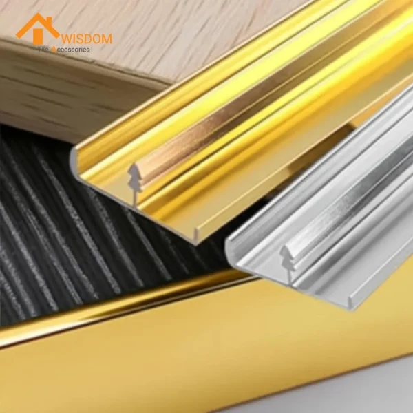 Aluminum 6063 Decorative Edging Trim for Tiles