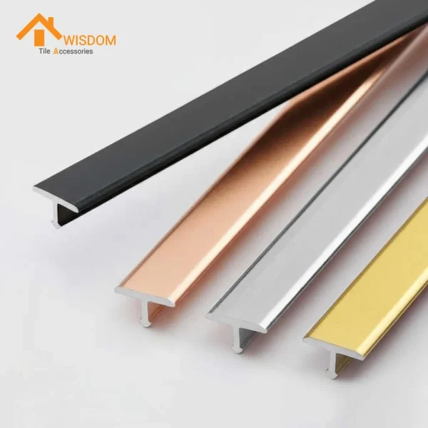 Aluminum T Extrusion 6063 Tile Trim