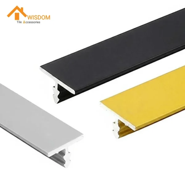 Aluminum T Trim 6063 for Tile Edging