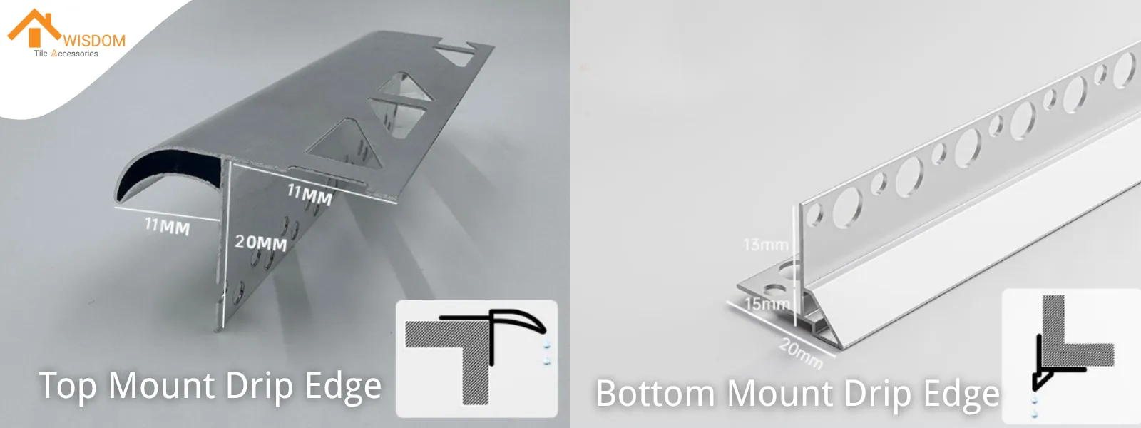 Choosing Your Drip Edge Choosing Your Drip Edge