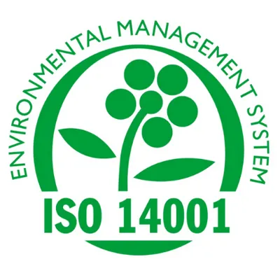 ISO 14001 Certified for Environmental Management