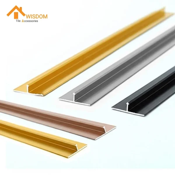 T Shaped Aluminum Extrusion 6063 Decorative T Trim