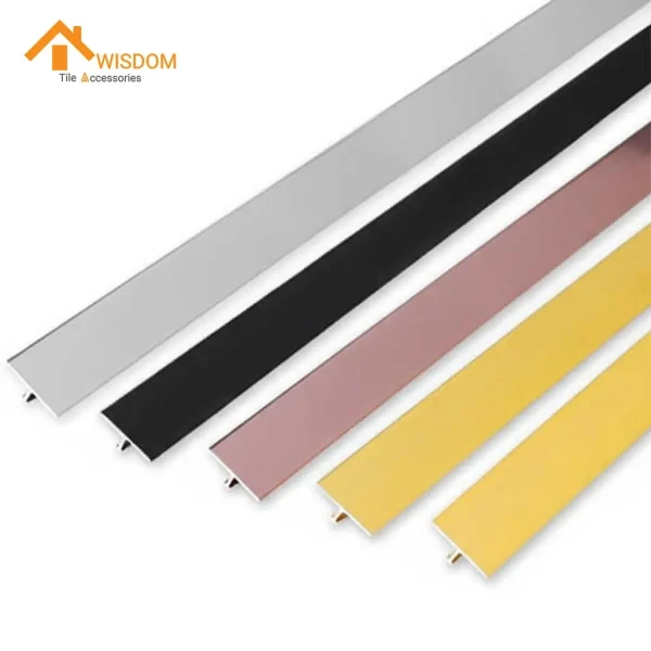 T Shaped Aluminum Extrusion 6063 Decorative T Trim