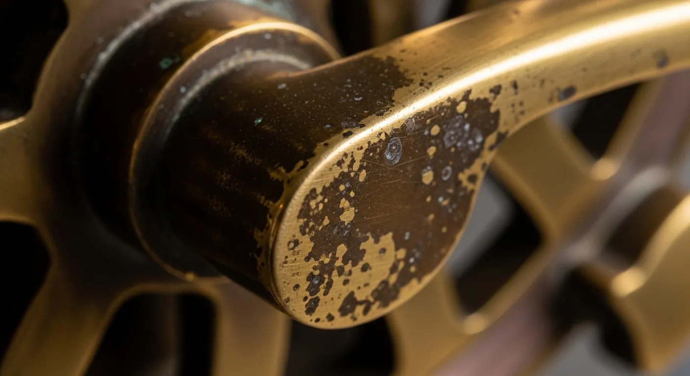 A Note on the Living Finish of Solid Brass A Note on the Living Finish of Solid Brass