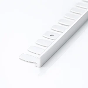 Brushed Aluminum Flexible L-Angle Edge Trim