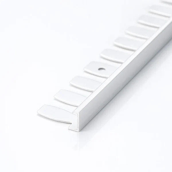 Brushed Aluminum Flexible L-Angle Edge Trim