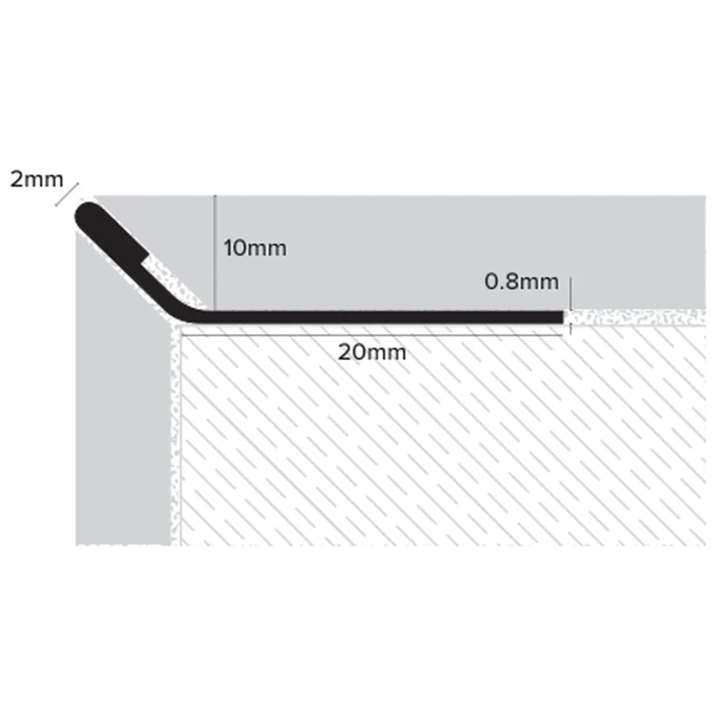 EU_Stainless Steel Angle Edge Size