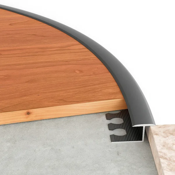 L-Shape Flexible Chrome Edge Trim Molding