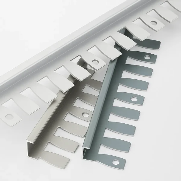L-Shape Flexible Chrome Edge Trim Molding