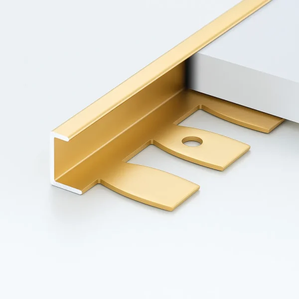 Matte Black Flexible Trim Edging with Flared Tabs