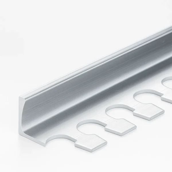 Quadrant Flexible Edge Trim in Satin Gold Finish