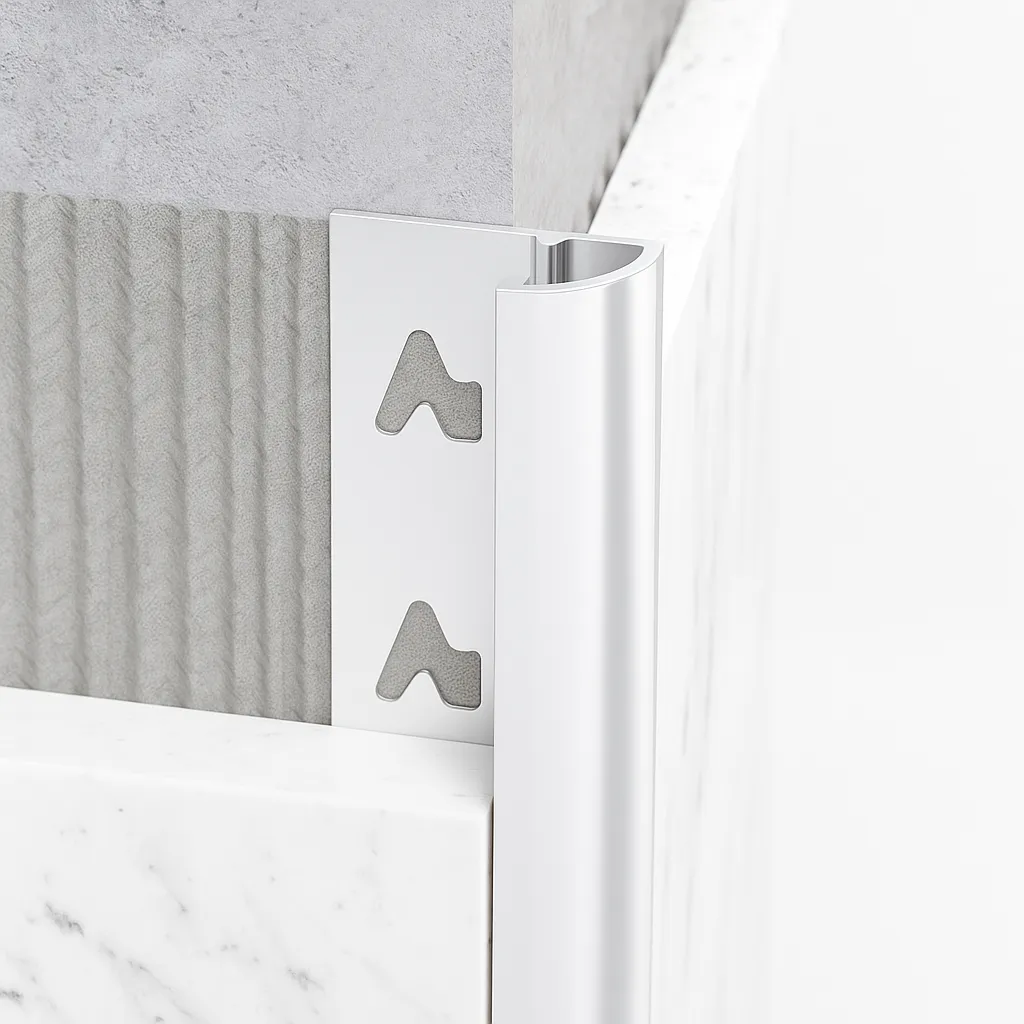 SA_Round Edge Aluminum Tile Trim