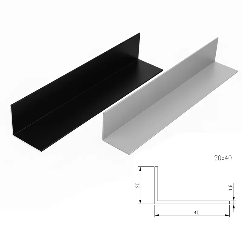 20x40mm Extended-Leg Bathroom Waterstop Angle 2 20x40mm Extended-Leg Bathroom Waterstop Angle