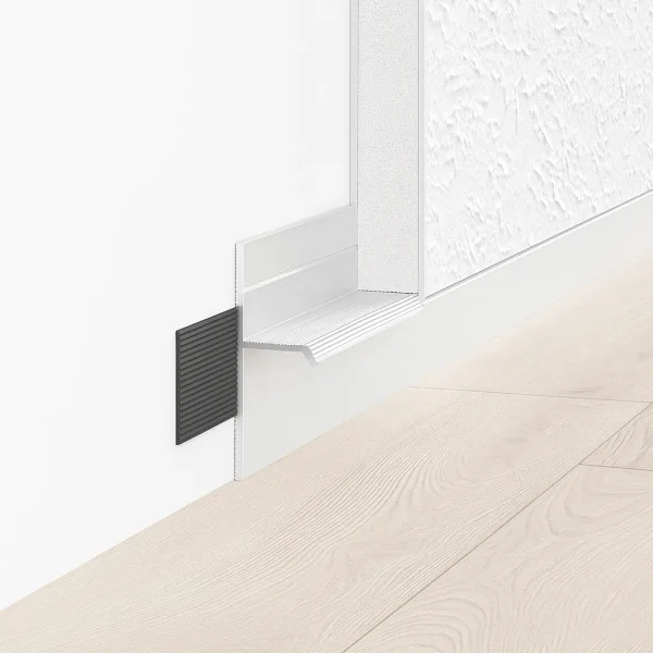 40mm Plasterboard Shadow Gap Skirting Trim