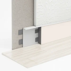 Anodized Aluminum Shadow Gap Skirting Uk Style