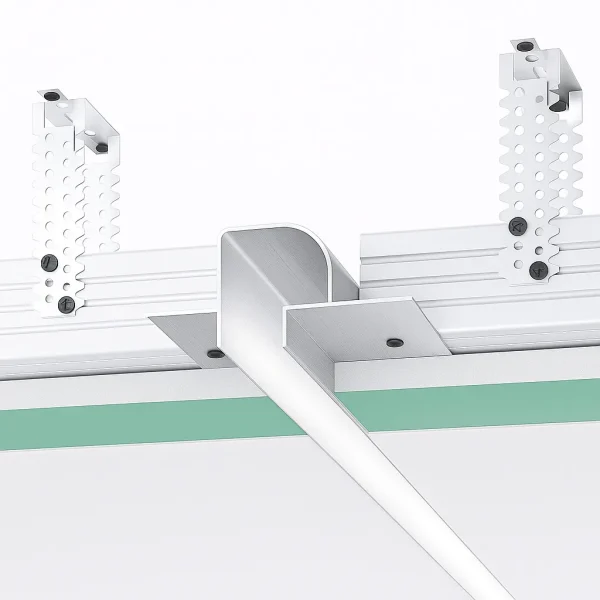 Bullnose Edge Ceiling Shadow Gap Trim