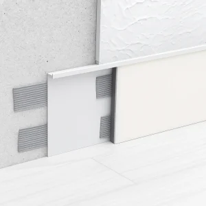 Dual-Anchor Shadow Gap Skirting and Architrave