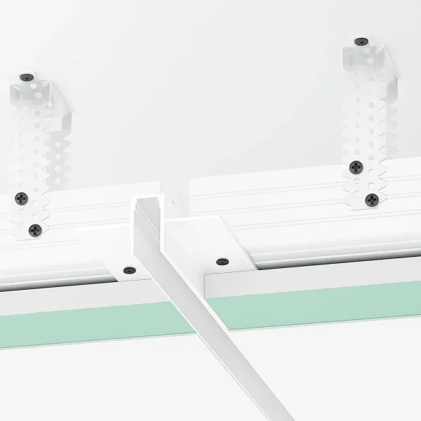 H-Profile False Ceiling Shadow Gap Connector