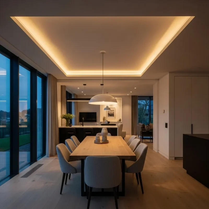 Shadow Gap Ceiling Profile Application