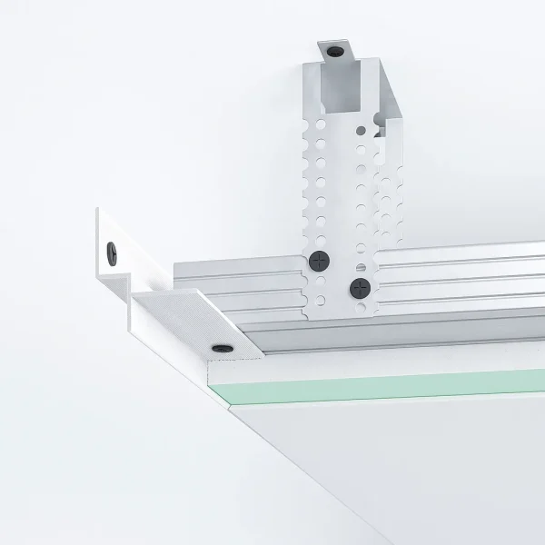 Stepped Aluminum Shadow Gap Ceiling Profile